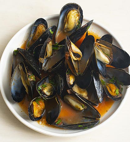 Prince Edward Island Blue Mussels - cleaned, cooked & frozen